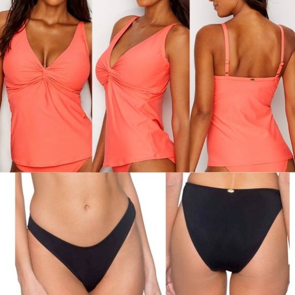 NWT $134 Sunsets [ 36DD ] Forever Tankini & Wild Thing Bikini Bottom 2 PIECE SET - Picture 12 of 12